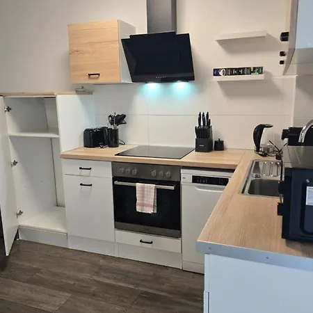 Modern Living Nearby Rheinhafen Mit Balkon Und Parken - Apolonia Living Lejlighed