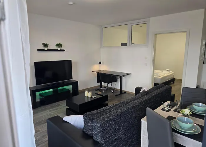 Modern Living Nearby Rheinhafen Mit Balkon Und Parken - Apolonia Living Lejlighed Karlsruhe