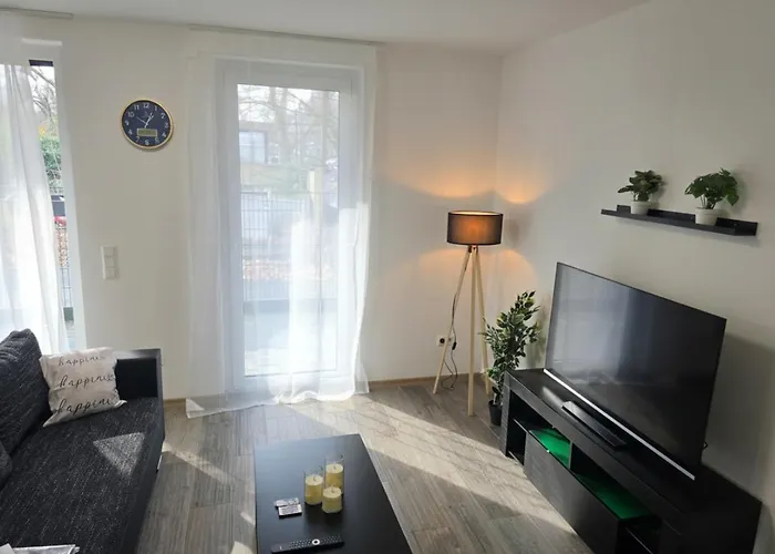 Modern Living Nearby Rheinhafen Mit Balkon Und Parken - Apolonia Living Lejlighed