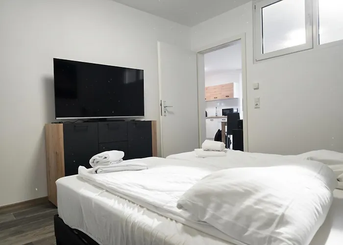 Modern Living Nearby Rheinhafen Mit Balkon Und Parken - Apolonia Living Lejlighed *