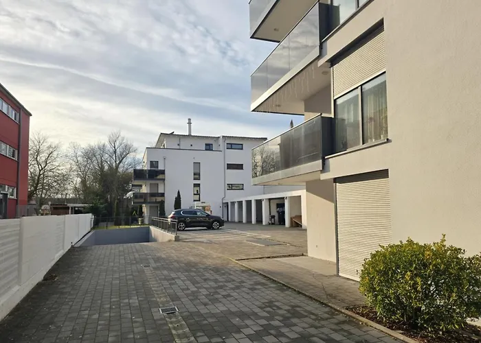 Lejlighed Modern Living Nearby Rheinhafen Mit Balkon Und Parken - Apolonia Living Karlsruhe